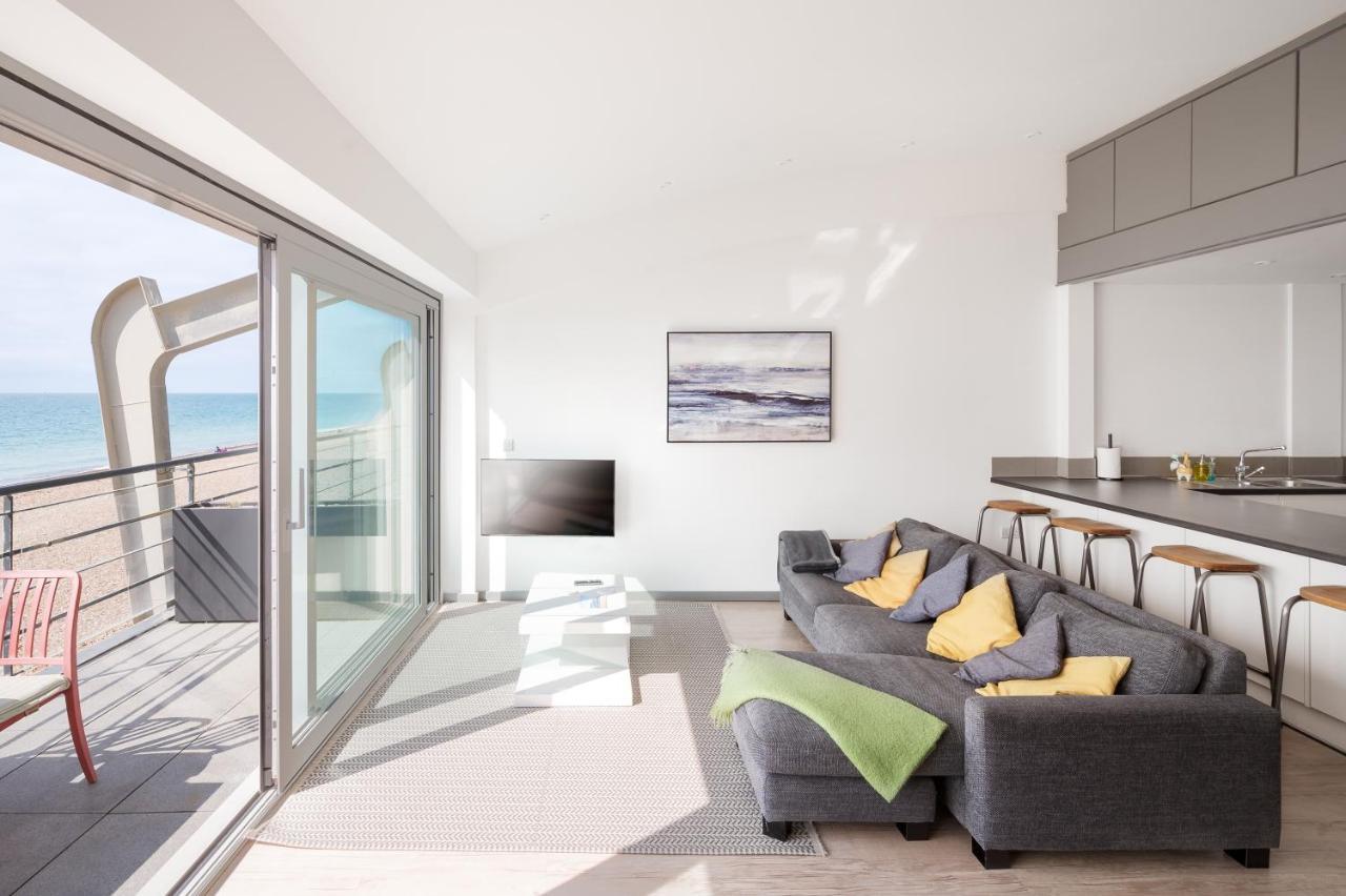Lancing Beach Apartment. Luaran gambar